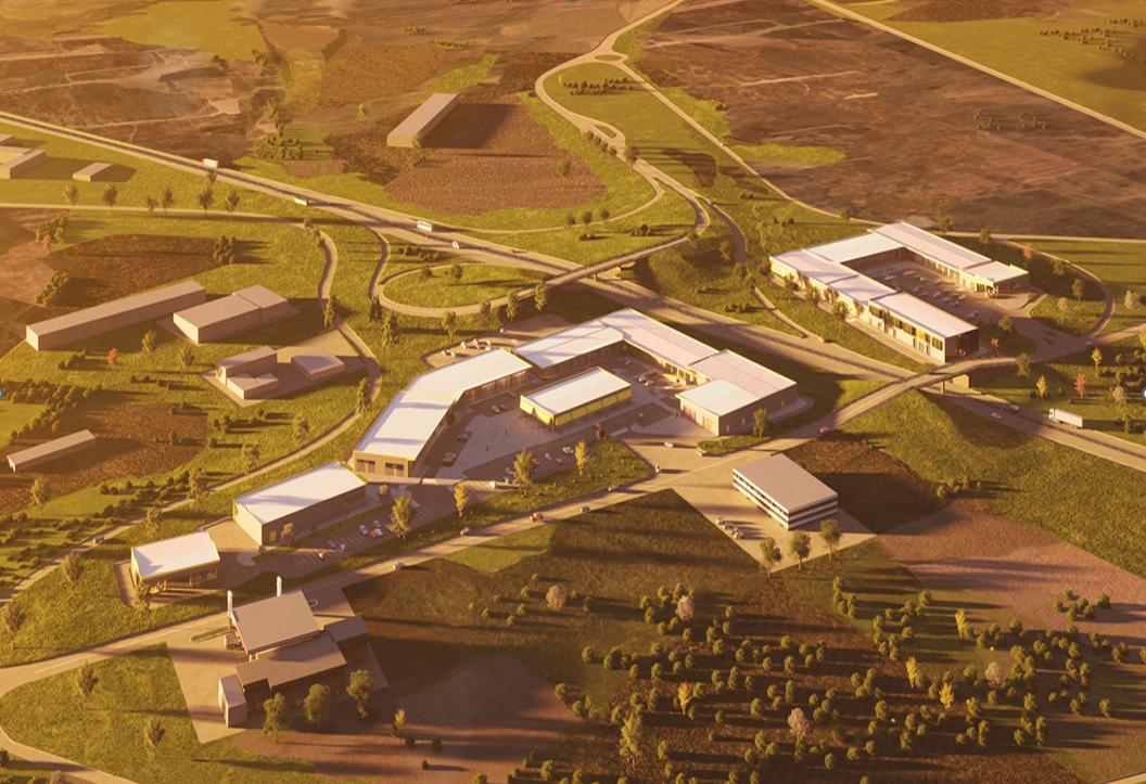 North Park aerial render